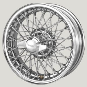 4.5 x 15" 60 Spoke Wire Wheel (Chrome)