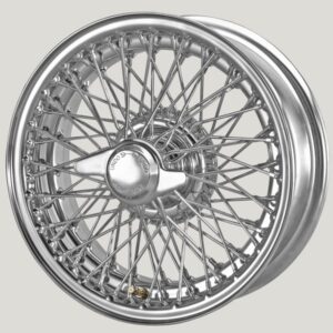 5.5 x 15" 72 Spoke Wire Wheel (Chrome)
