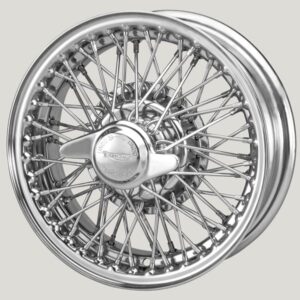 4.5 x 13" 60 Spoke Wire Wheel (Chrome)