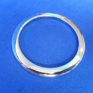 Chrome Escutcheon Petrol Cap TR2-3A