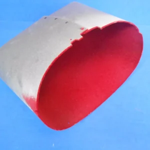 Glove Box TR2-3A R/H/D Flocked Lined Red