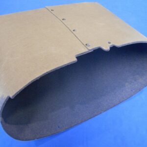 Glove Box TR2-3A L/H/D Flocked Lined Blue