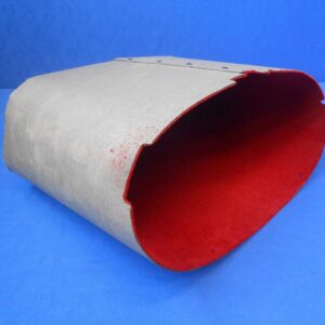 Glove Box TR2-3A L/H/D Flocked Lined Red