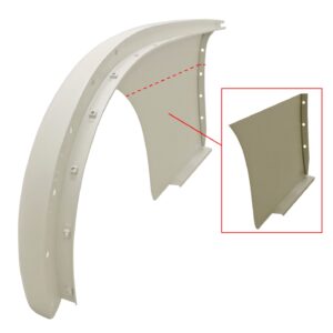 FRONT WING REPAIR PANEL R/H TR2-3A