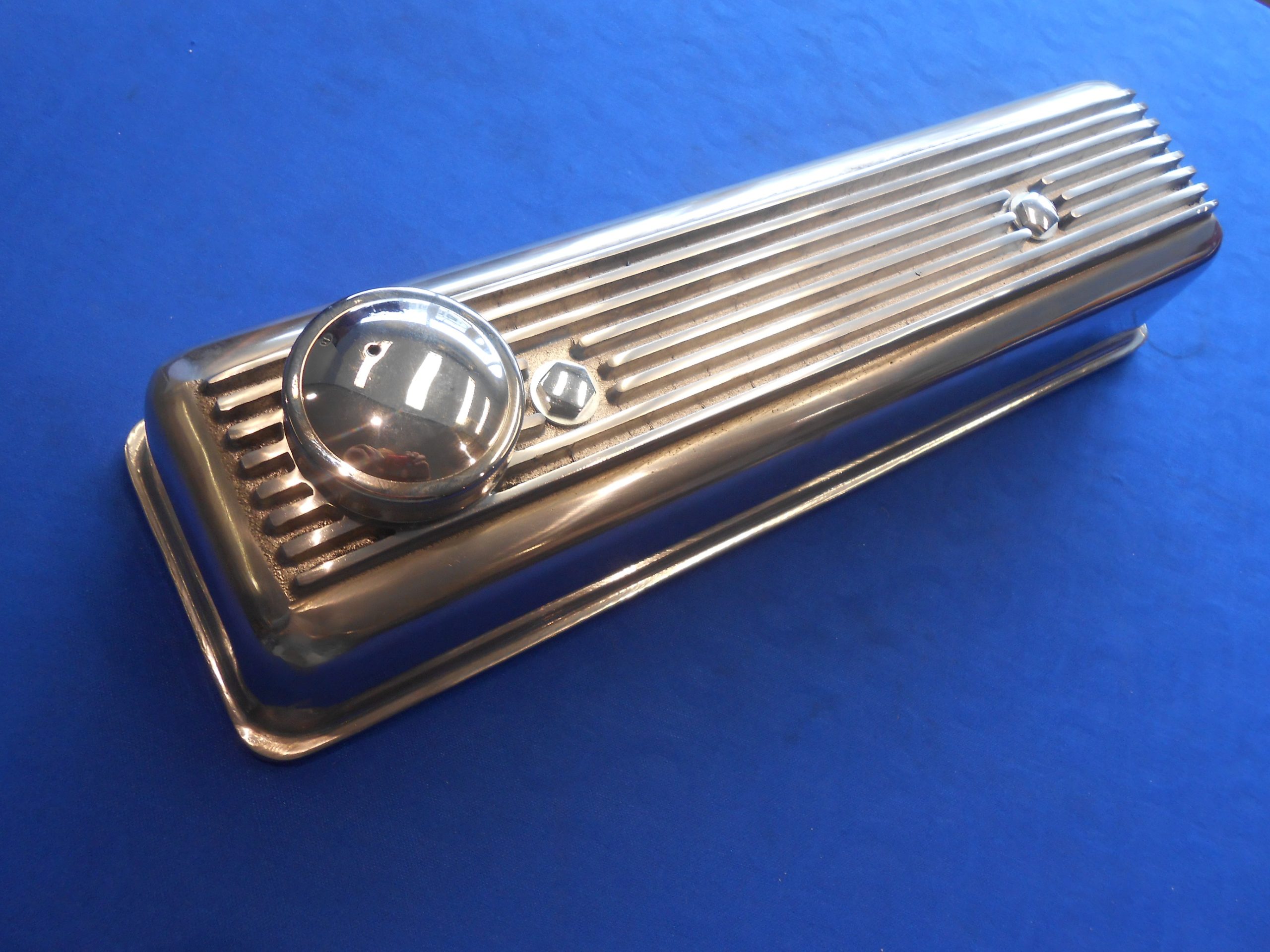 Aluminium Rocker Cover Polished TR2-4A - Image 3
