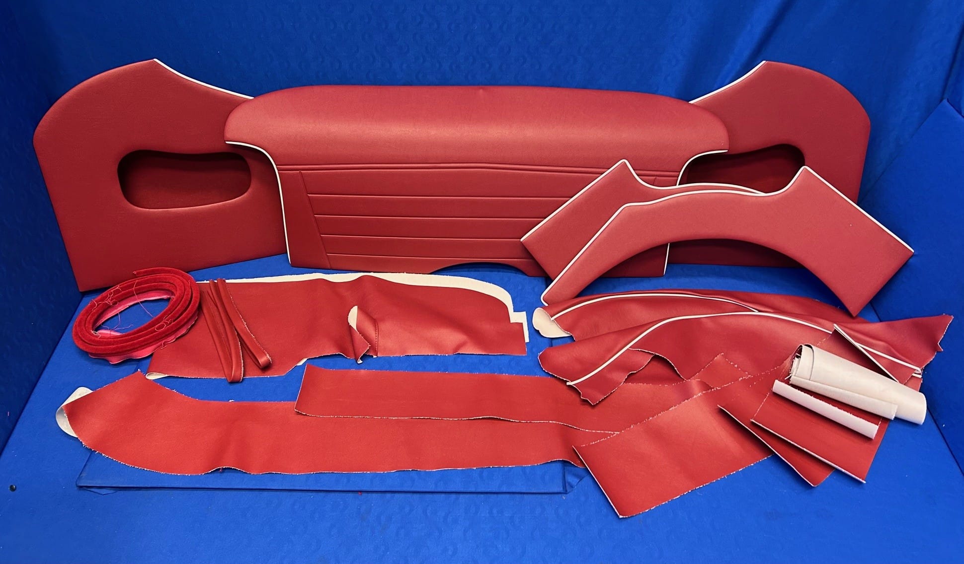 Interior Trim Kit Red TR3A Late